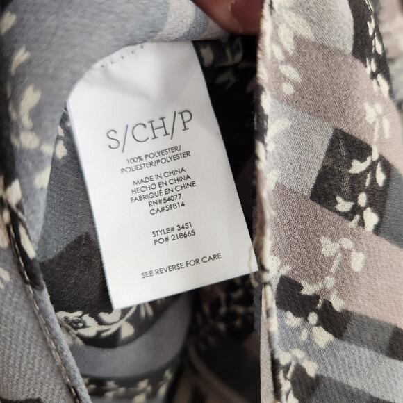 CAbi #3451 Graphic Trellis Sleeveless Top Style Size Small - Picture 11 of 12